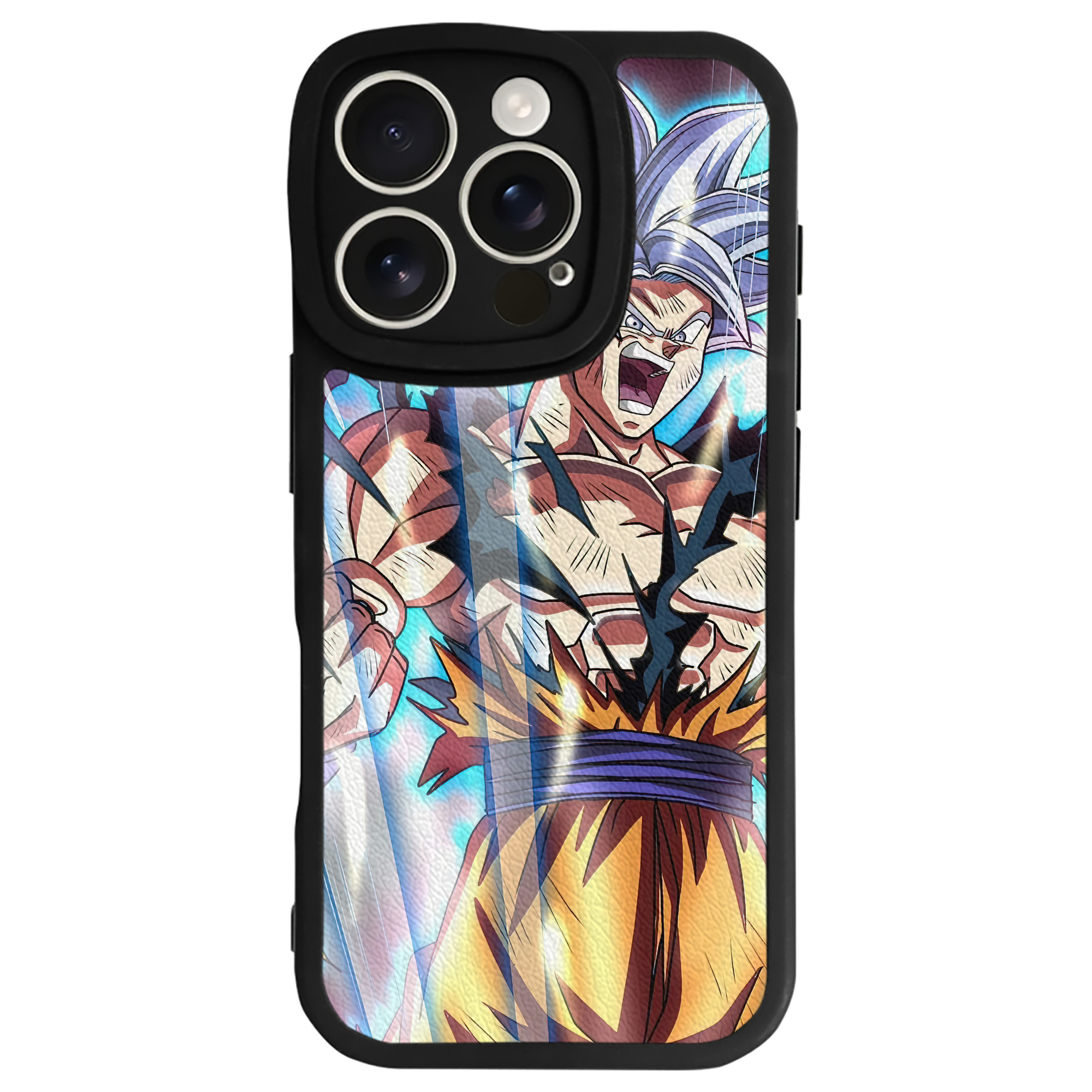 （画像用） ドラゴンボール DRAGON BALL 【iPhone 16シリーズ対応】シリコンスマホケース（レザー調） 材質：シリコン